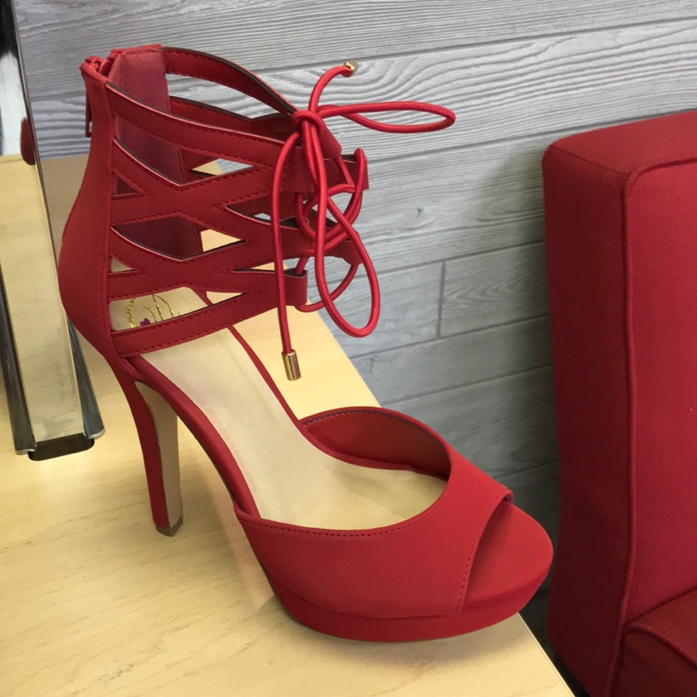 Platform Laced High Stiletto Heel - Picture 3 of 4
